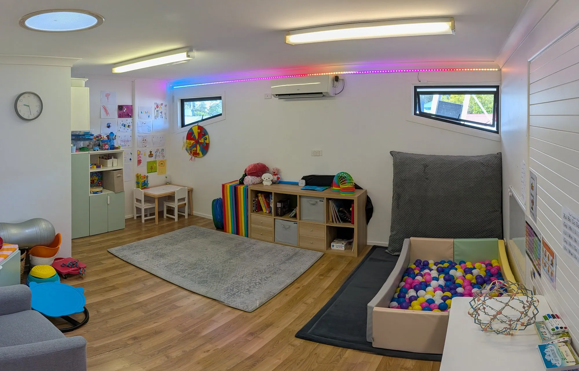 A therapy room at our Mudgeeraba clinic