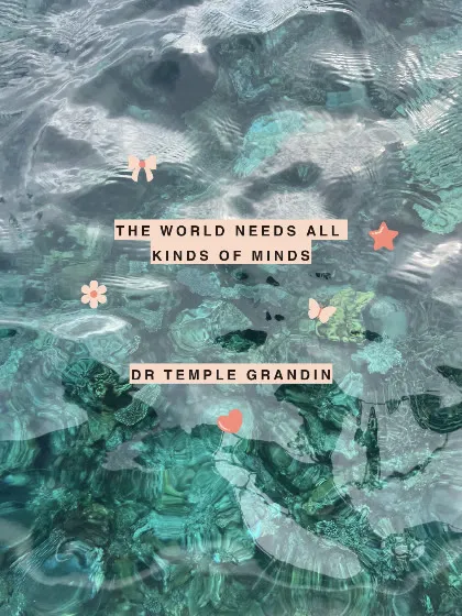Instagram post: The world needs all kinds of minds. Dr Temple Grandin