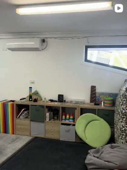 Instagram post: A look around the playroom